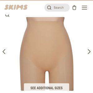 Skims Barely There Low Back Short
